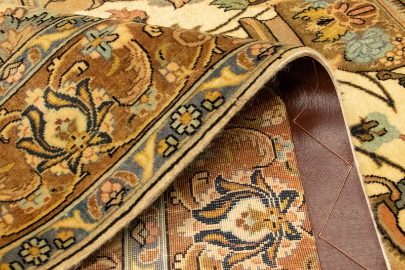 Alfombra persa - Ghom - 171 x 106 cm - beige