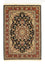 Alfombra persa - Ghom - 151 x 105 cm - negro