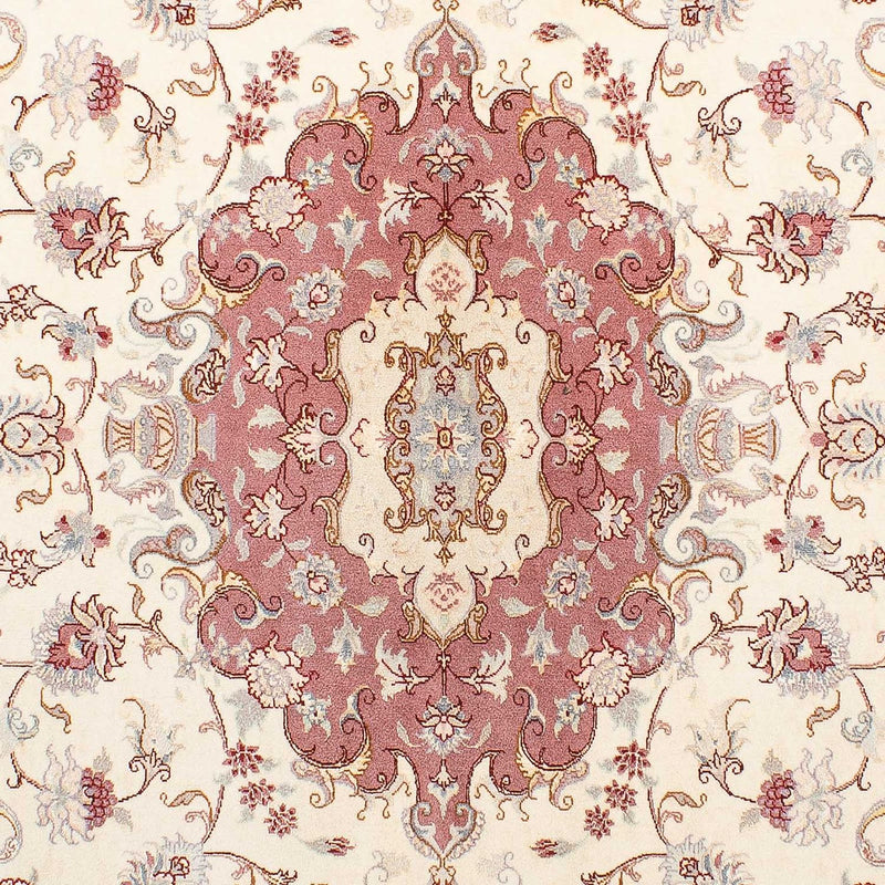 Alfombra Persa - Tabriz - Real - 242 x 167 cm - beige