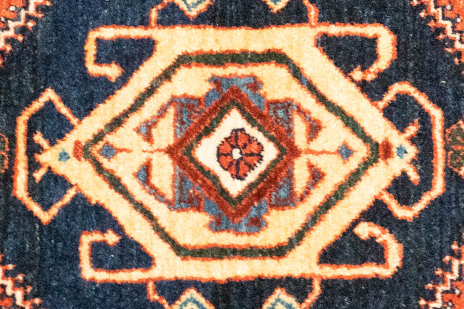 Alfombra de pasillo Alfombra persa - Nómada - 190 x 104 cm - rojo