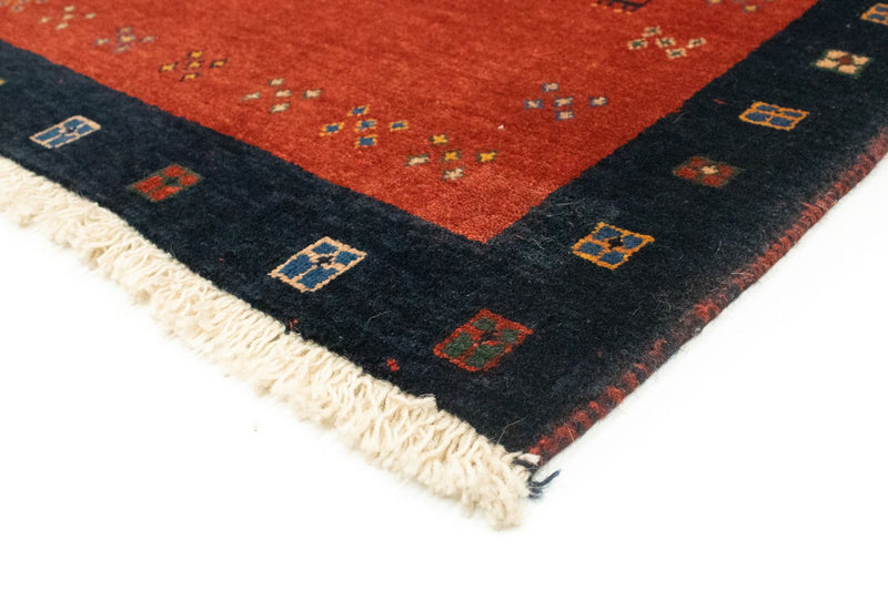 Alfombra de pasillo Alfombra Gabbeh - Loribaft Persa - 190 x 85 cm - rojo