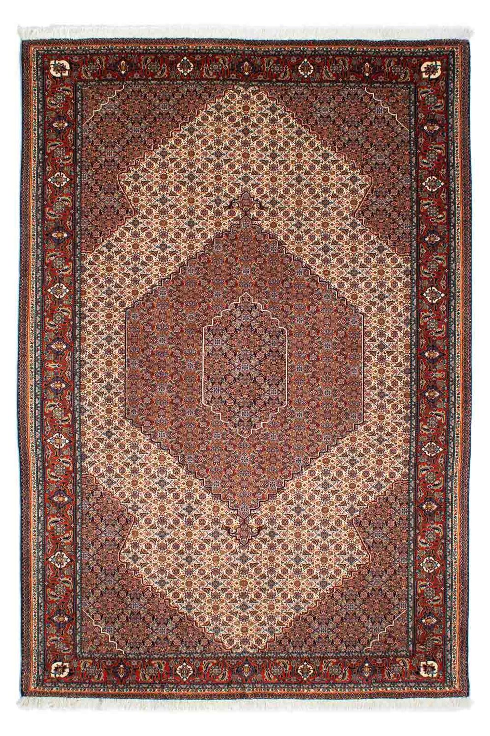 Alfombra persa - Nómada - 250 x 161 cm - marrón