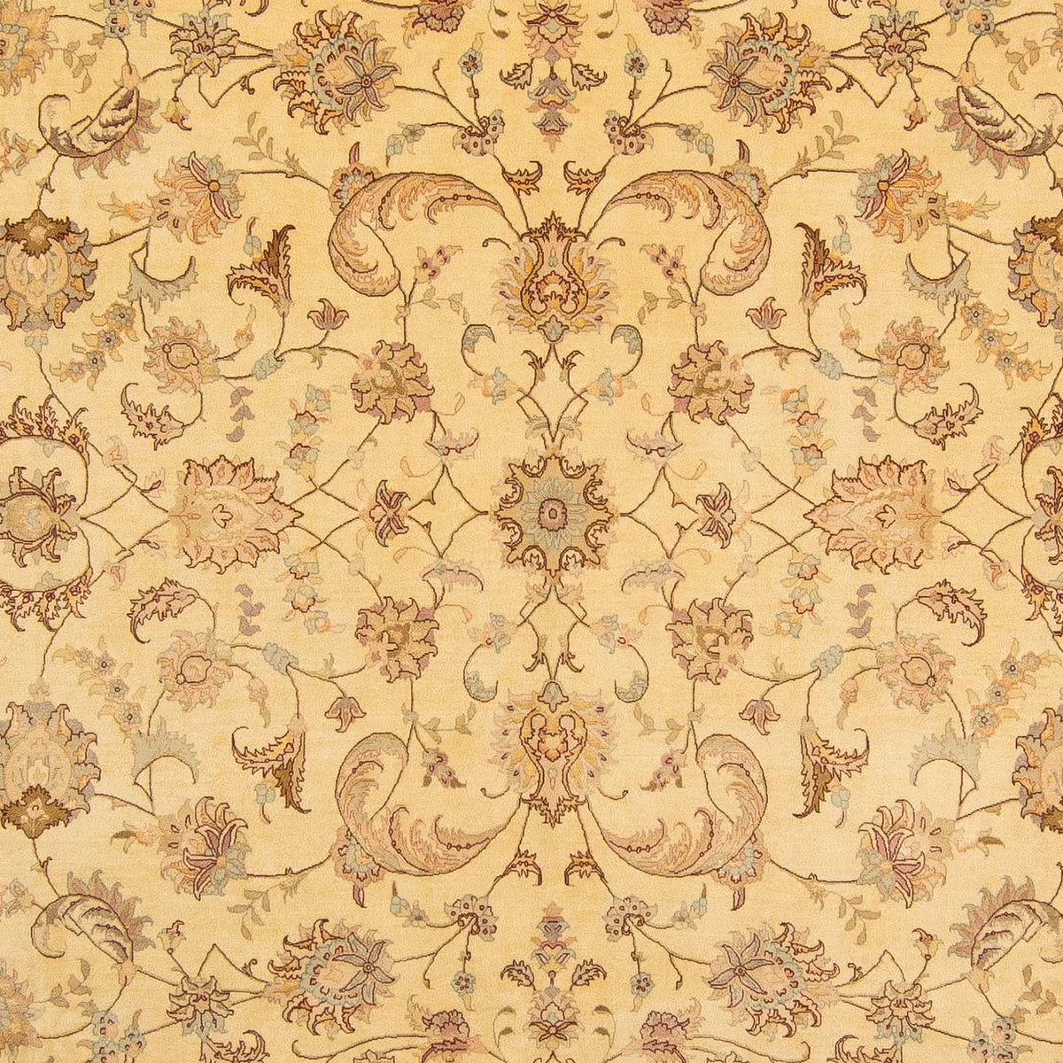 Alfombra Persa - Tabriz - Real - 393 x 298 cm - marrón claro
