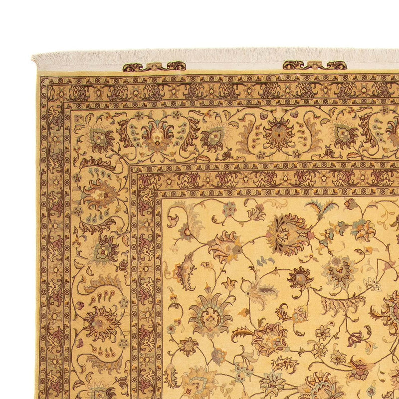 Alfombra Persa - Tabriz - Real - 393 x 298 cm - marrón claro