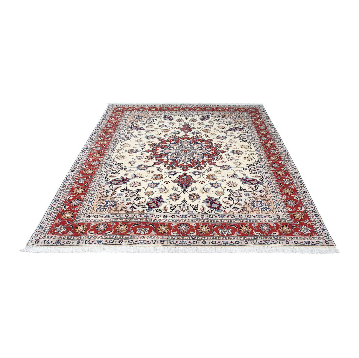 Alfombra Persa - Tabriz - Real - 200 x 156 cm - beige
