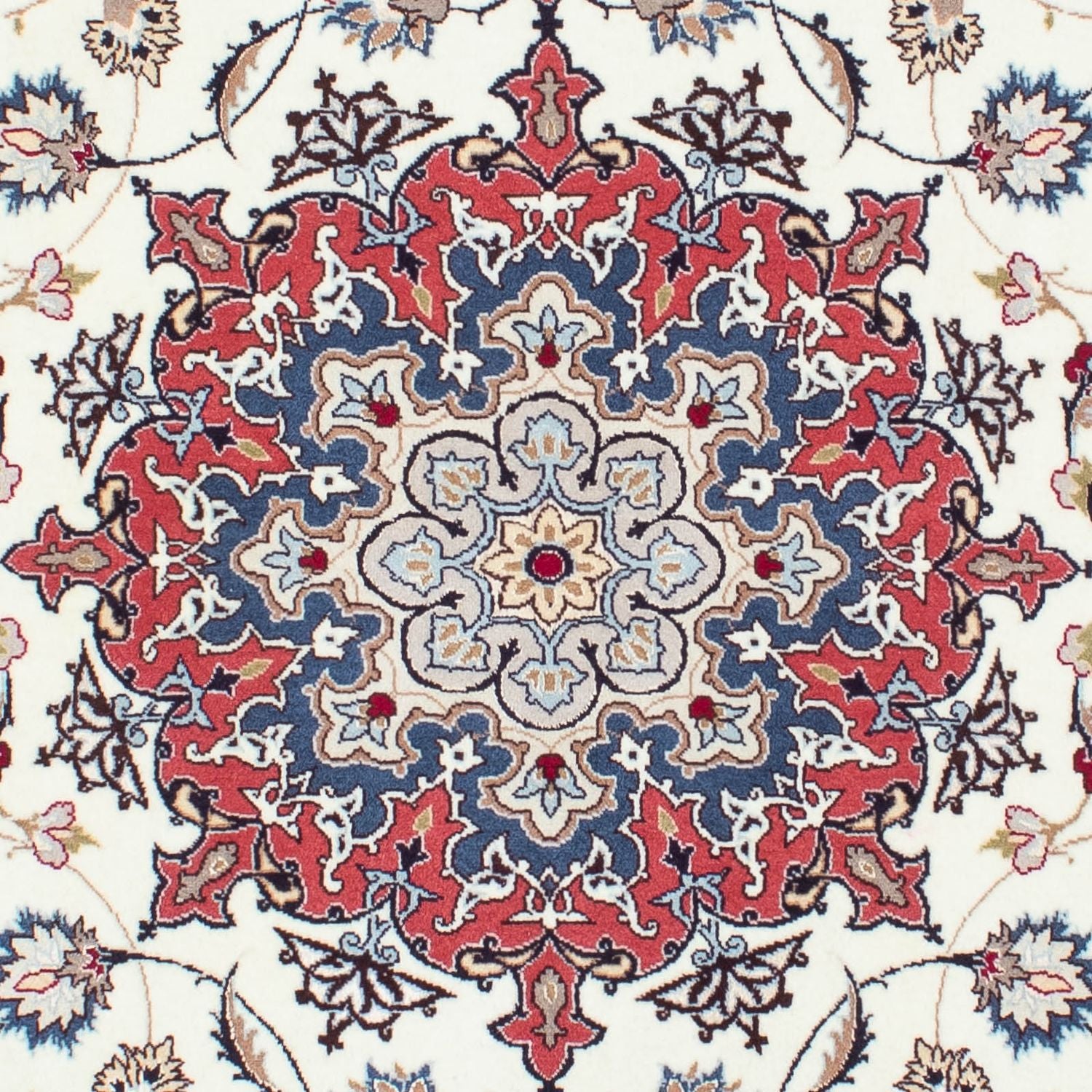 Alfombra Persa - Tabriz - Real - 200 x 156 cm - beige