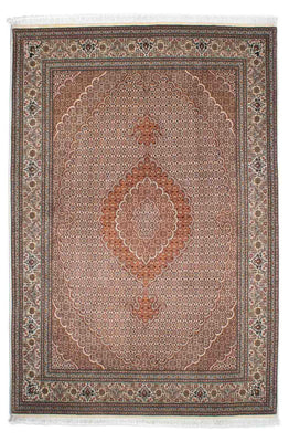Alfombra persa - Tabriz - 246 x 170 cm - marrón claro