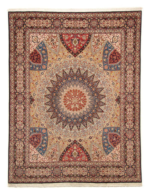 Alfombra Persa - Tabriz - Real - 251 x 203 cm - multicolor