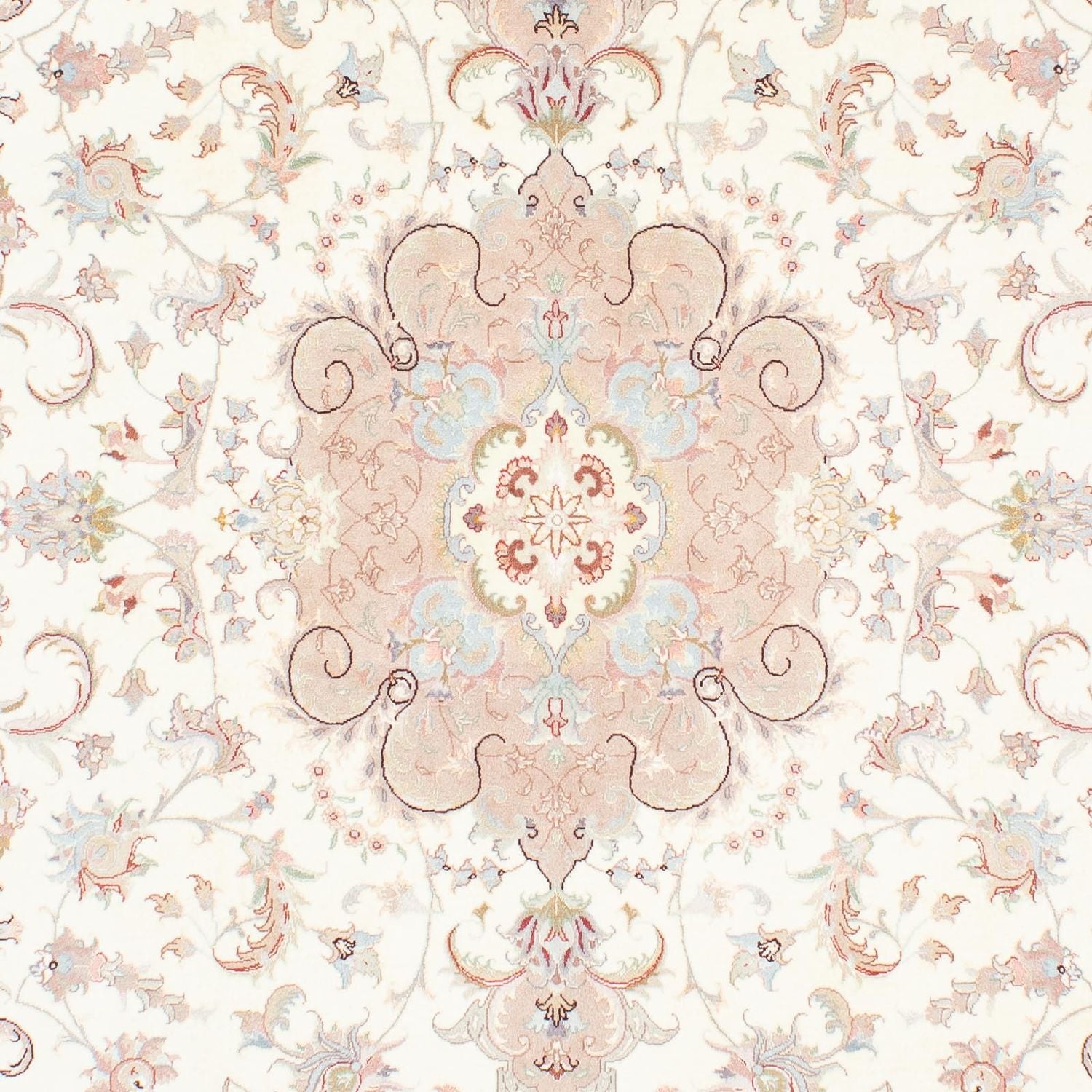 Alfombra Persa - Tabriz - Real - 248 x 168 cm - beige