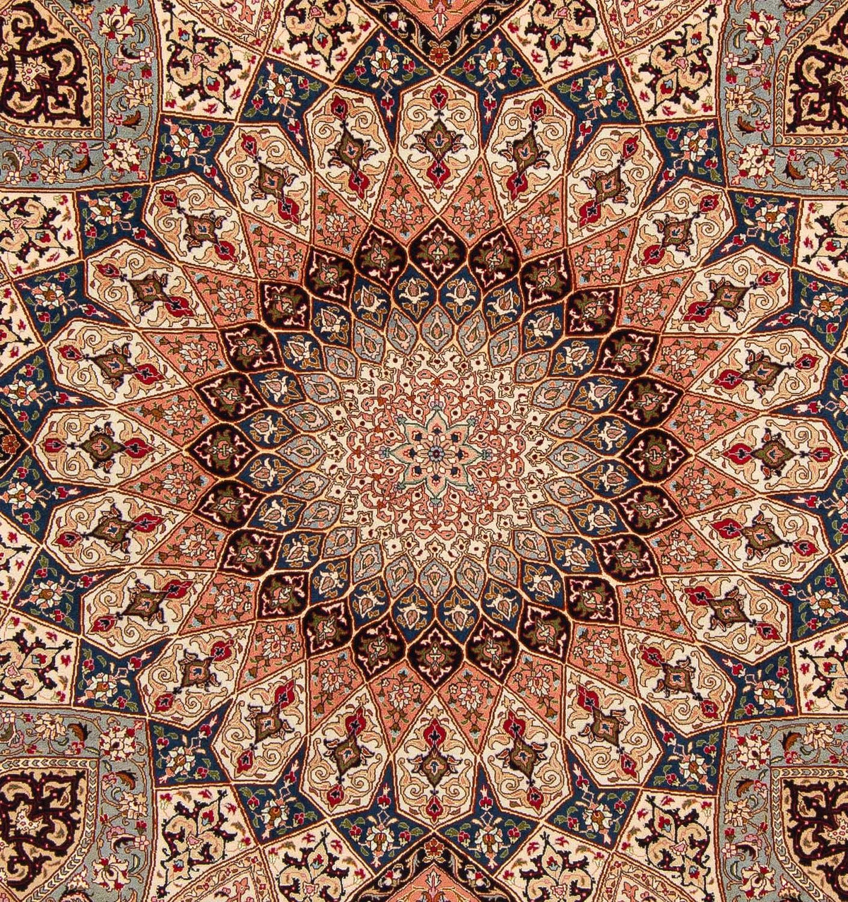 Alfombra Persa - Tabriz - Real - 242 x 202 cm - multicolor