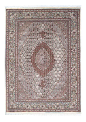 Alfombra Persa - Tabriz - Real - 210 x 150 cm - marrón claro