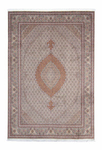 Alfombra Persa - Tabriz - Real - 298 x 203 cm - beige