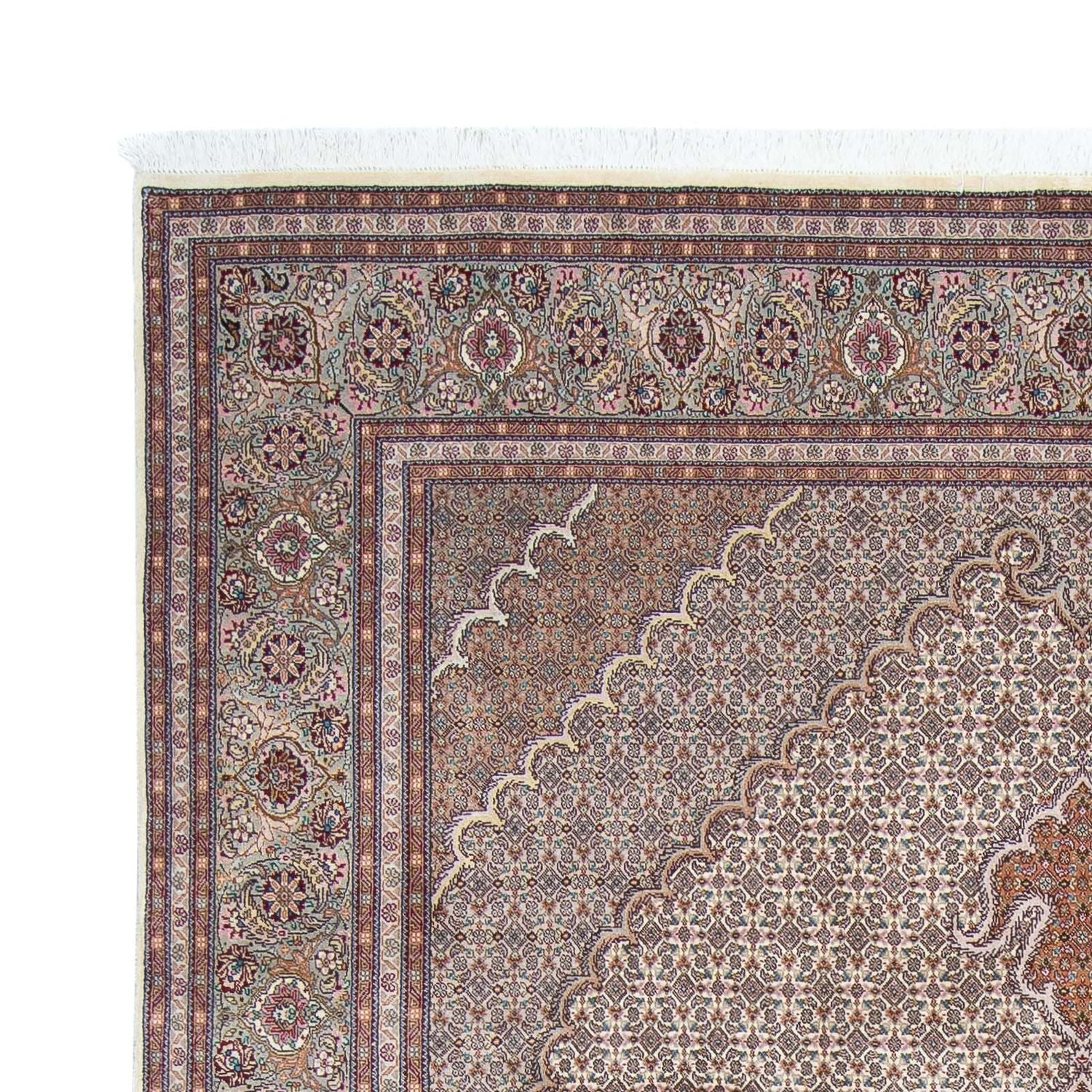 Alfombra Persa - Tabriz - Real - 298 x 203 cm - beige