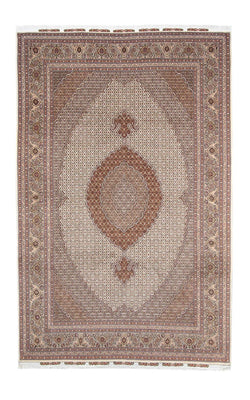 Alfombra Persa - Tabriz - Real - 316 x 198 cm - beige