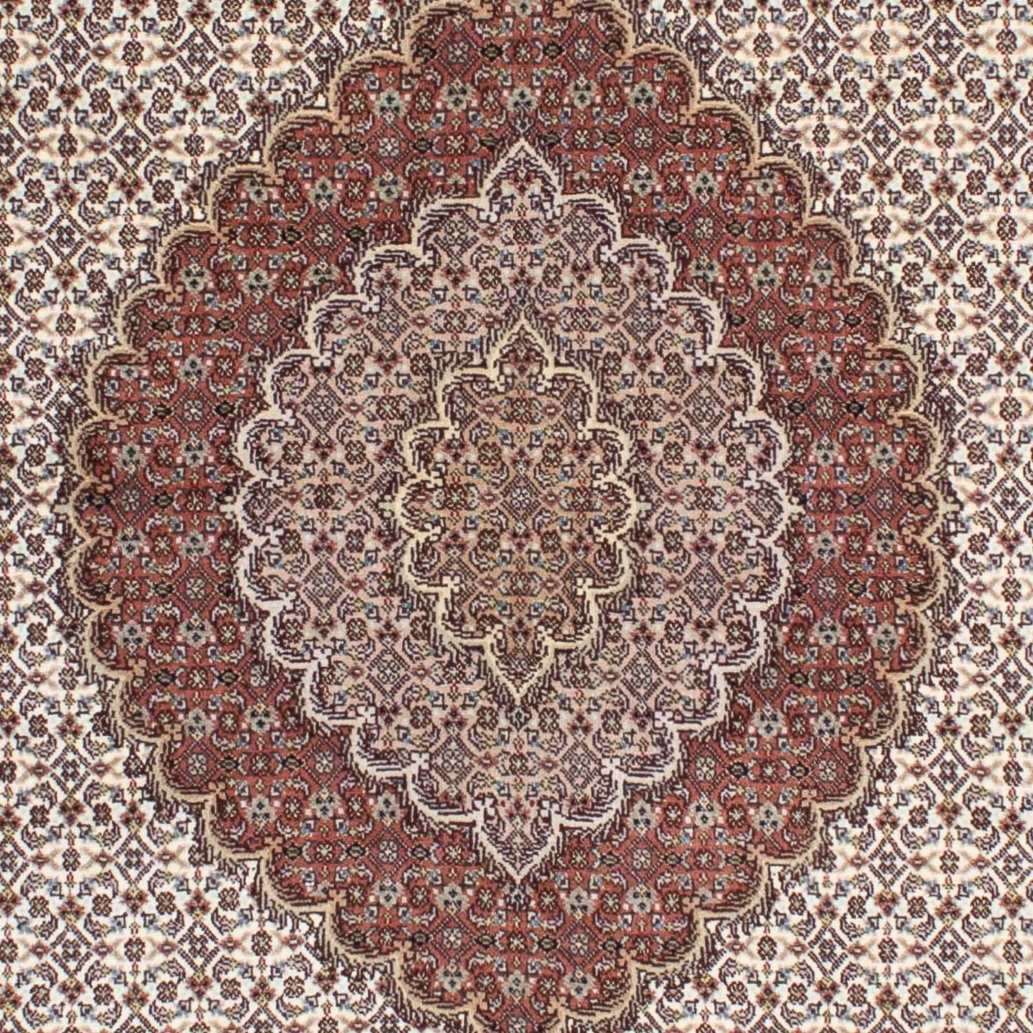 Alfombra Persa - Tabriz - Real - 205 x 153 cm - marrón claro