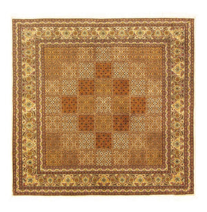 Alfombra Persa - Tabriz - Real cuadrado  - 153 x 150 cm - multicolor