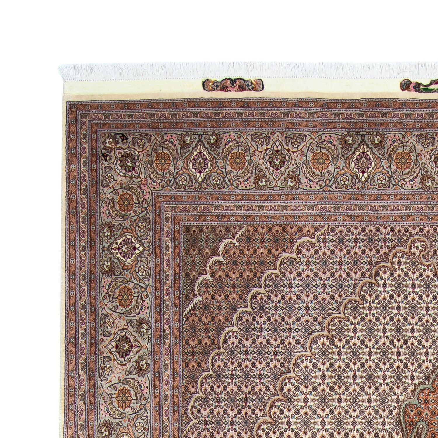 Alfombra persa - Tabriz - 312 x 200 cm - beige