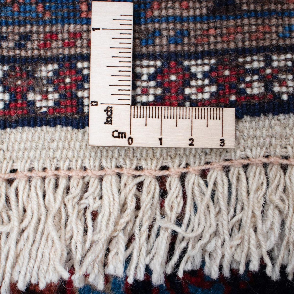 Alfombra persa - Nómada - 152 x 102 cm - azul oscuro