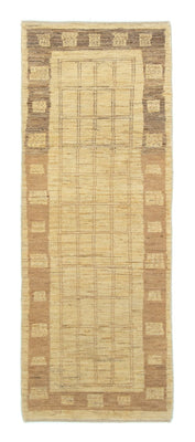 Alfombra de pasillo Alfombra Gabbeh - Persa - 188 x 68 cm - beige