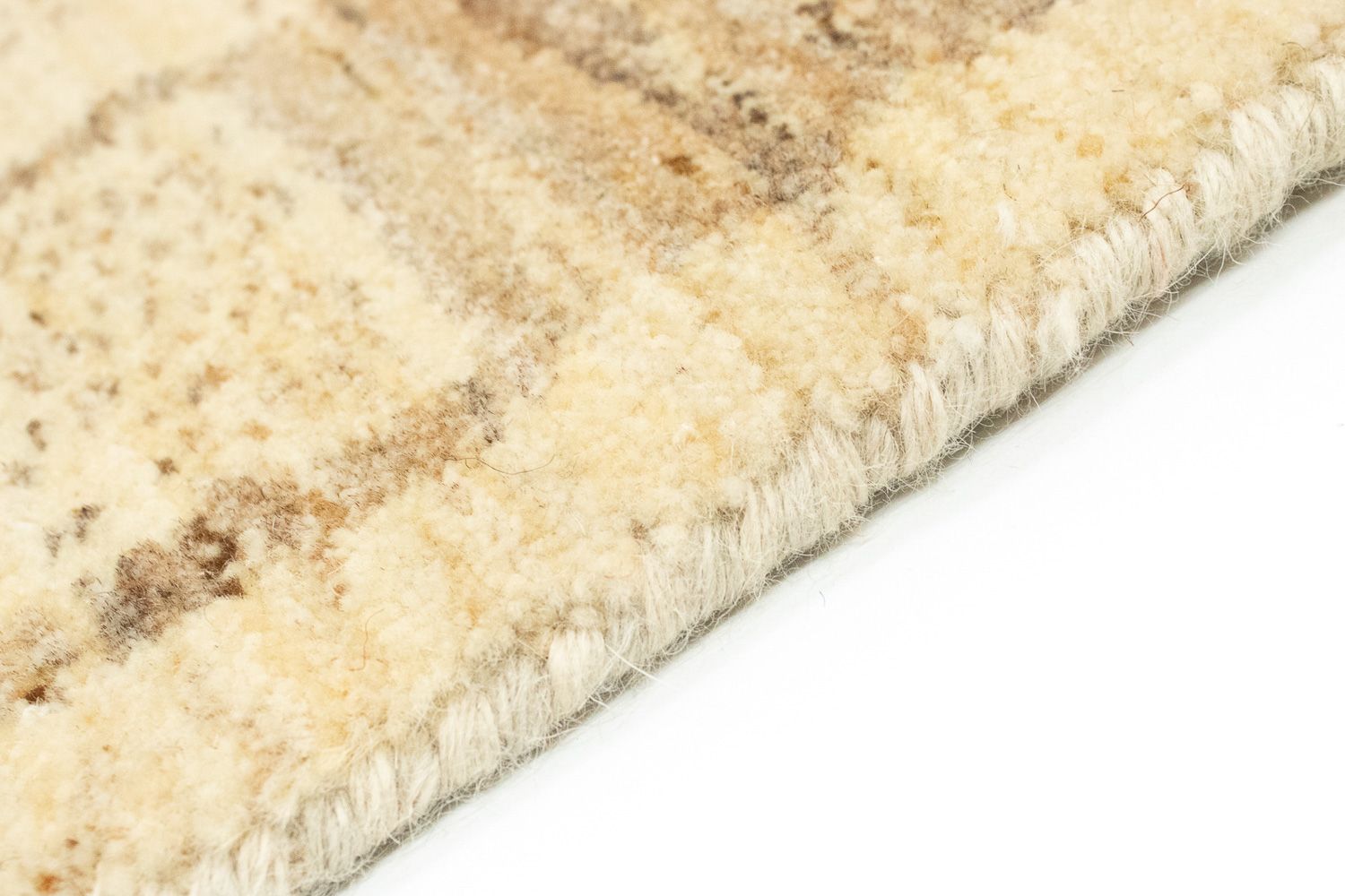 Alfombra de pasillo Alfombra Gabbeh - Persa - 188 x 68 cm - beige