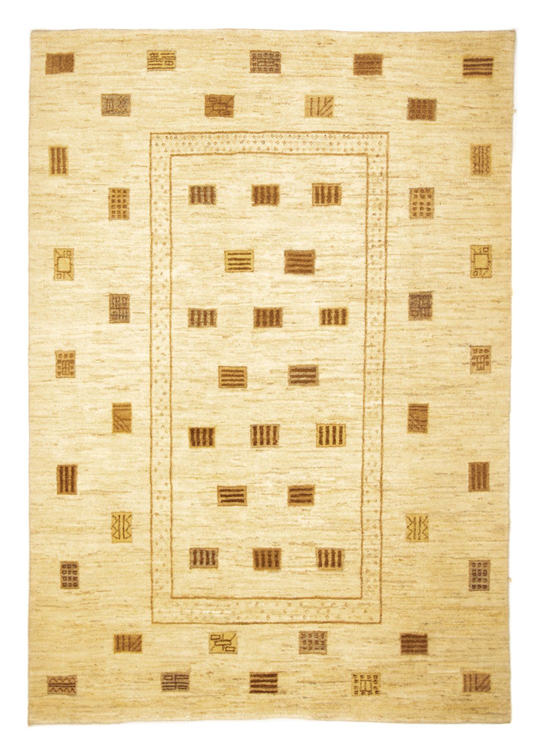 Alfombra Gabbeh - Persa - 228 x 168 cm - beige