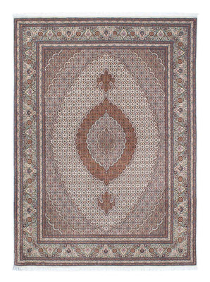 Alfombra persa - Tabriz - 212 x 153 cm - marrón claro