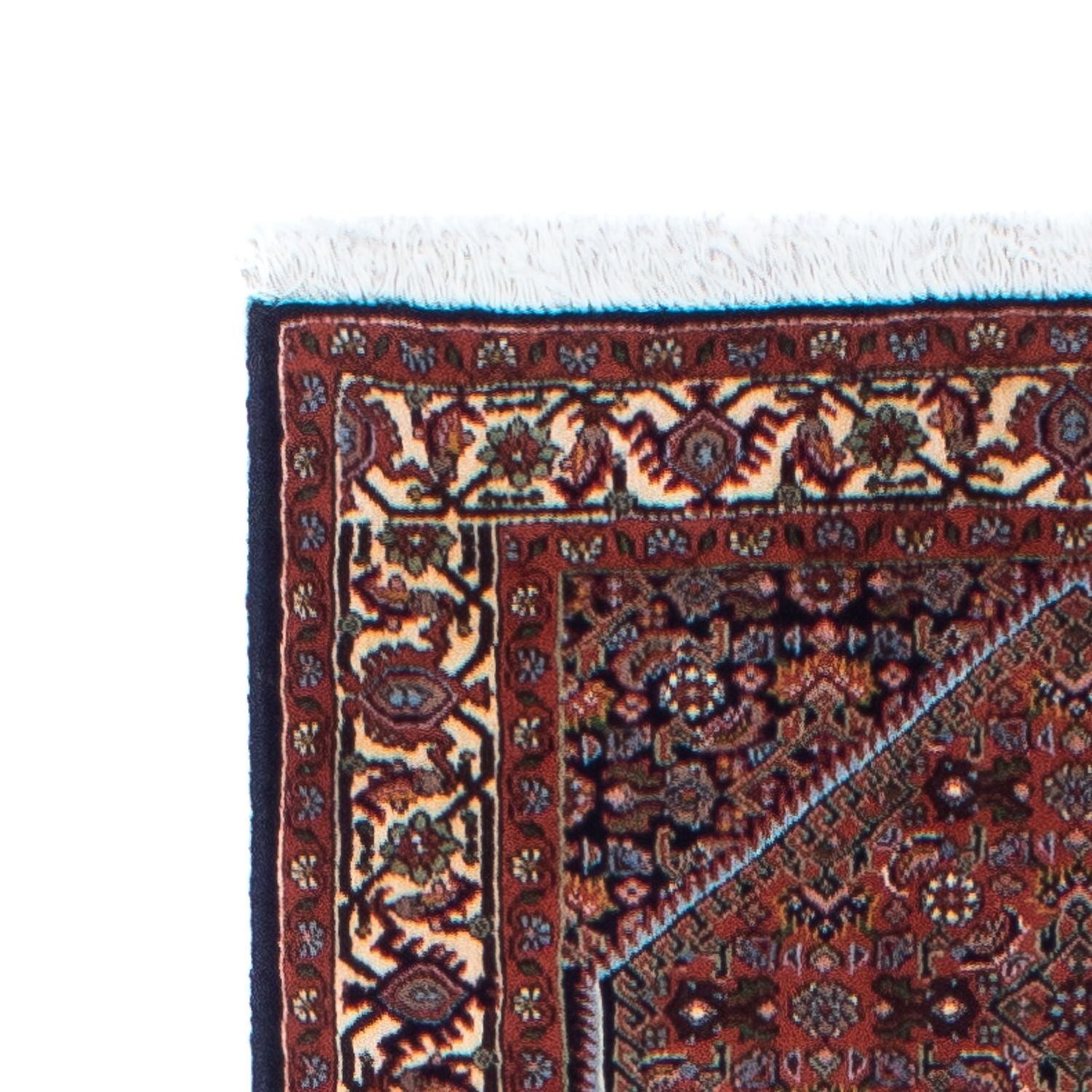 Alfombra de pasillo Alfombra persa - Bidjar - 291 x 70 cm - azul oscuro