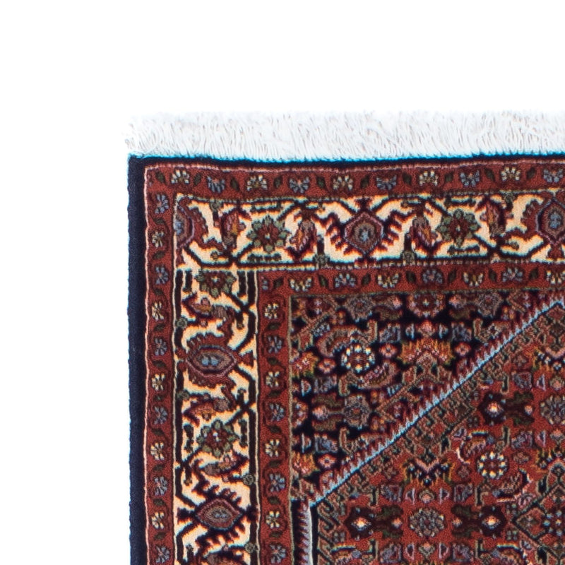 Alfombra de pasillo Alfombra persa - Bidjar - 291 x 70 cm - azul oscuro