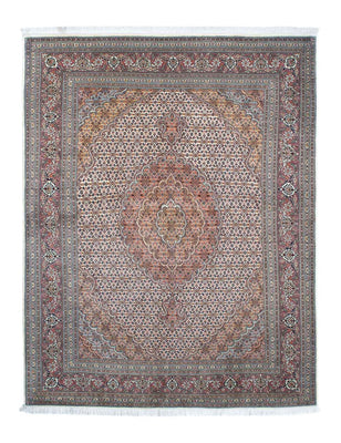 Alfombra persa - Tabriz - 195 x 151 cm - marrón claro