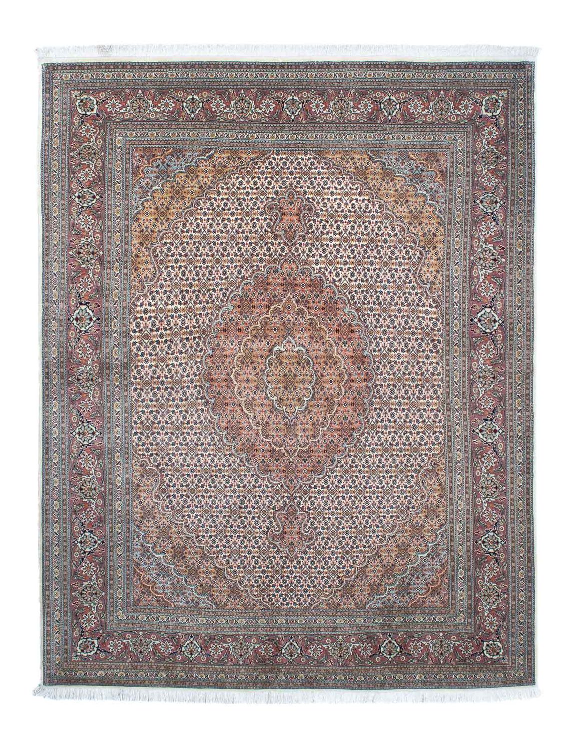 Alfombra persa - Tabriz - 195 x 151 cm - marrón claro