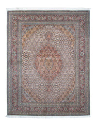 Alfombra persa - Tabriz - 195 x 151 cm - marrón claro