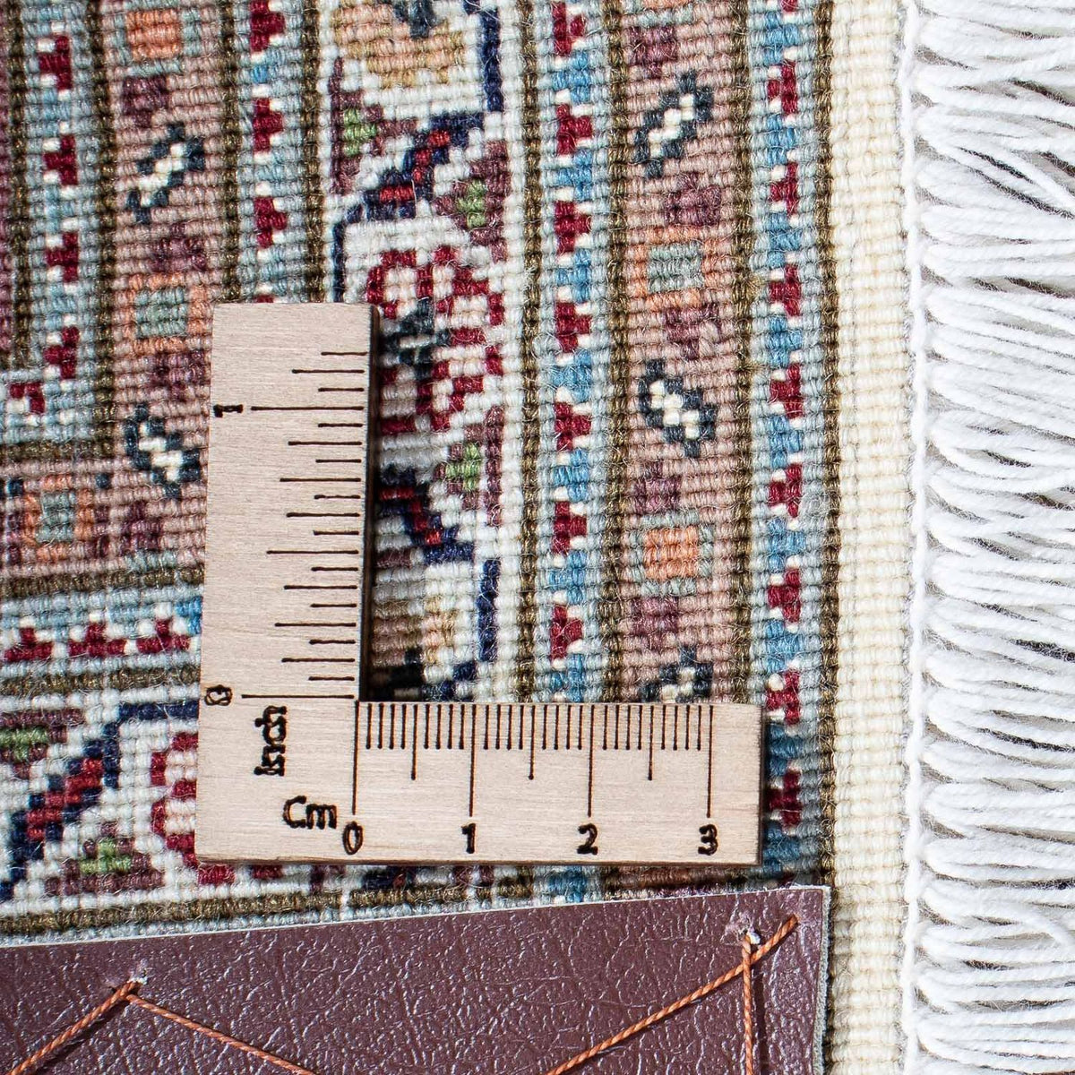 Alfombra persa - Tabriz - 195 x 151 cm - marrón claro