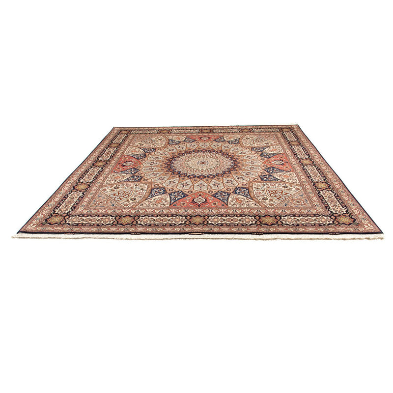 Alfombra Persa - Tabriz - Real cuadrado  - 253 x 250 cm - marrón claro