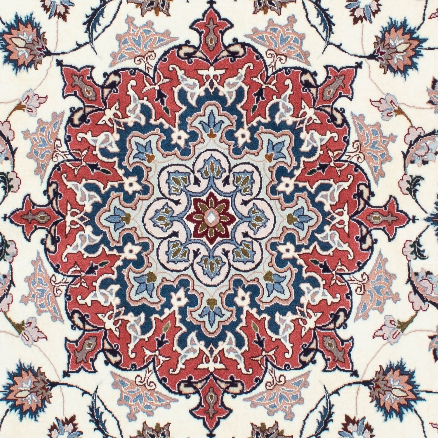 Alfombra Persa - Tabriz - Real - 205 x 150 cm - beige