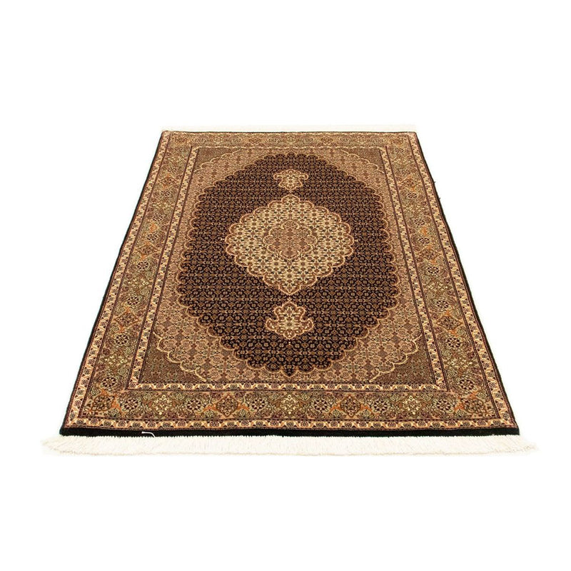Alfombra Persa - Tabriz - Real - 148 x 102 cm - azul oscuro