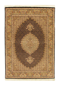 Alfombra Persa - Tabriz - Real - 148 x 101 cm - negro