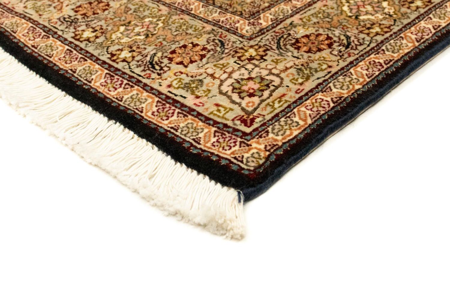 Alfombra Persa - Tabriz - Real - 148 x 101 cm - negro