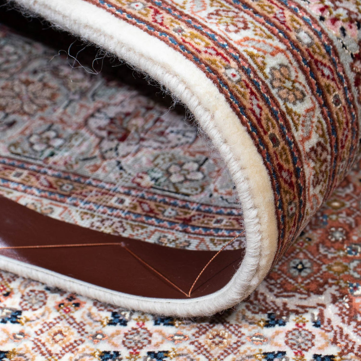Alfombra persa - Tabriz - 202 x 150 cm - marrón claro