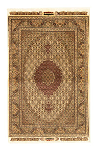 Alfombra Persa - Tabriz - Real - 157 x 100 cm - beige