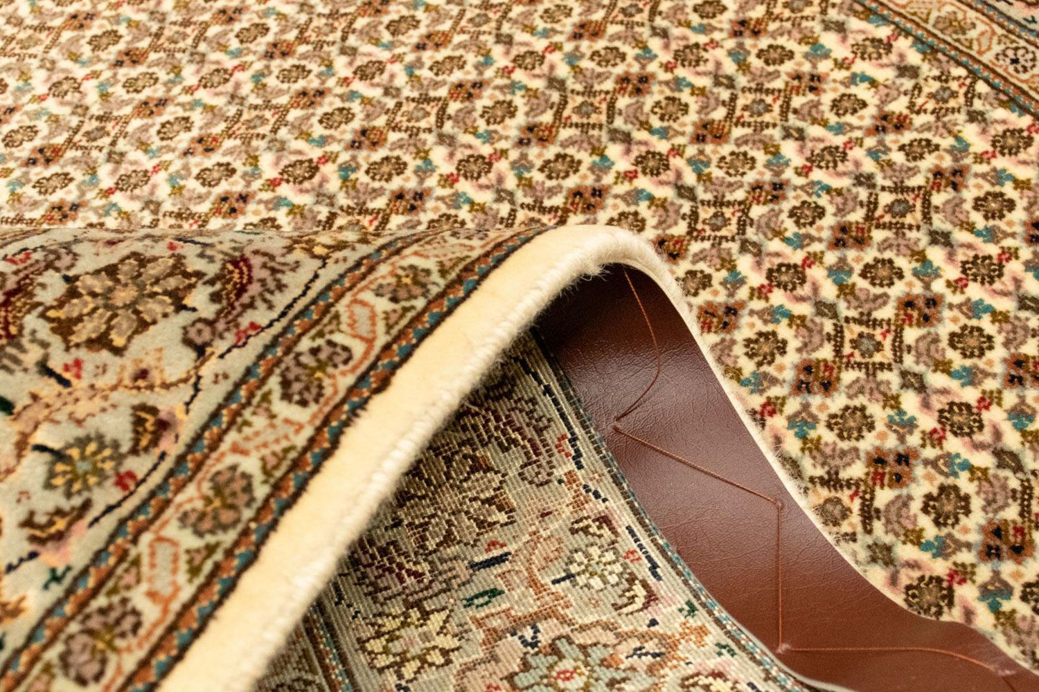 Alfombra Persa - Tabriz - Real - 157 x 101 cm - beige