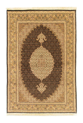 Alfombra Persa - Tabriz - Real - 156 x 102 cm - negro