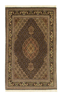 Alfombra Persa - Tabriz - Real - 165 x 103 cm - negro