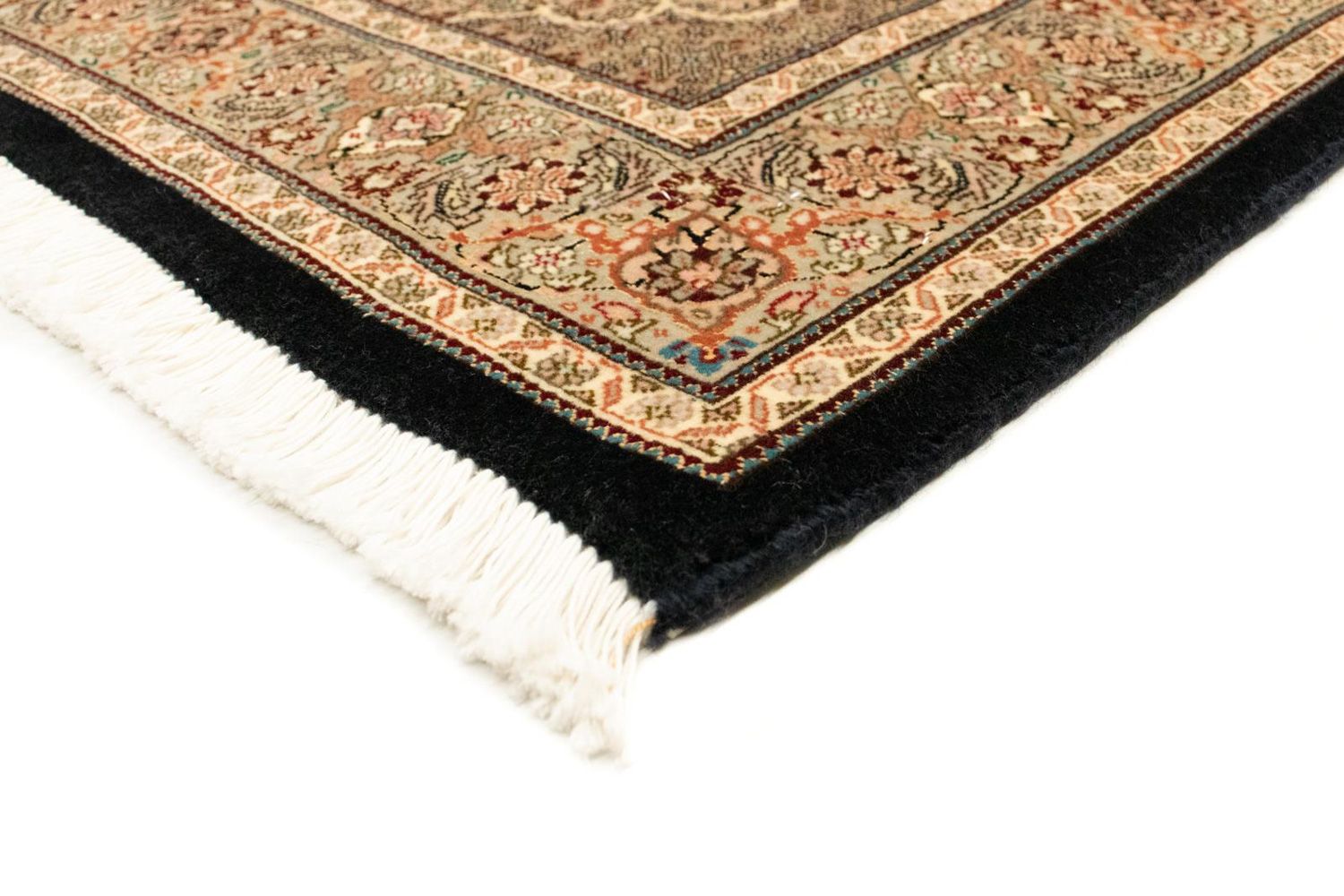 Alfombra Persa - Tabriz - Real - 152 x 100 cm - negro