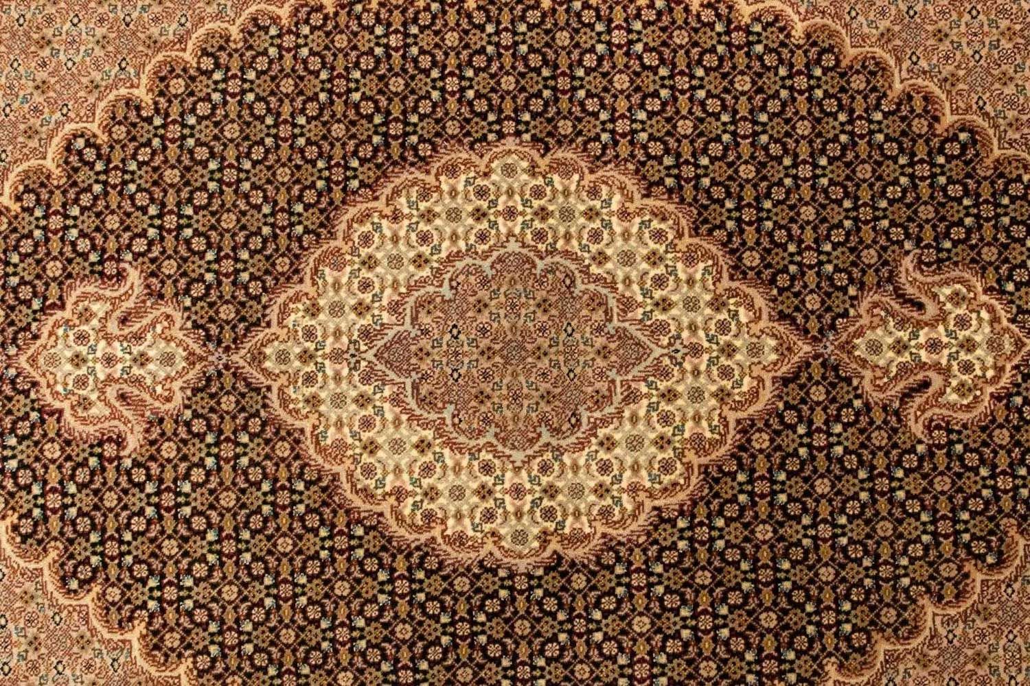 Alfombra Persa - Tabriz - Real - 160 x 104 cm - negro