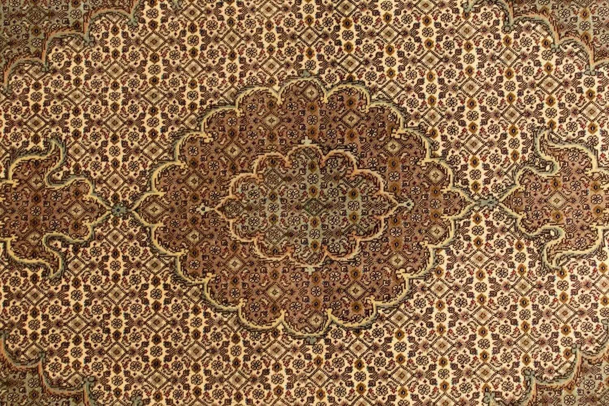 Alfombra Persa - Tabriz - Real - 154 x 100 cm - beige