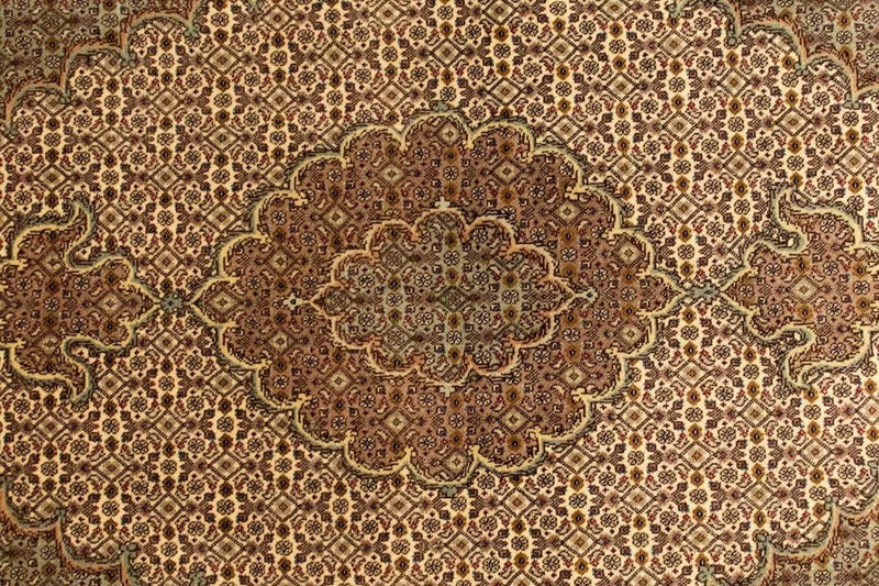 Alfombra Persa - Tabriz - Real - 154 x 100 cm - beige
