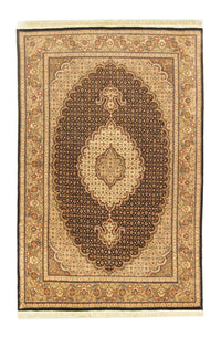 Alfombra Persa - Tabriz - Real - 157 x 102 cm - negro