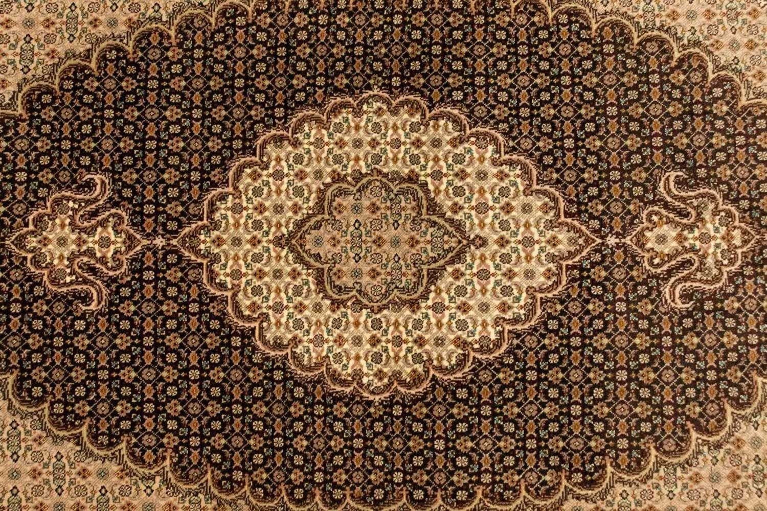 Alfombra Persa - Tabriz - Real - 157 x 102 cm - negro