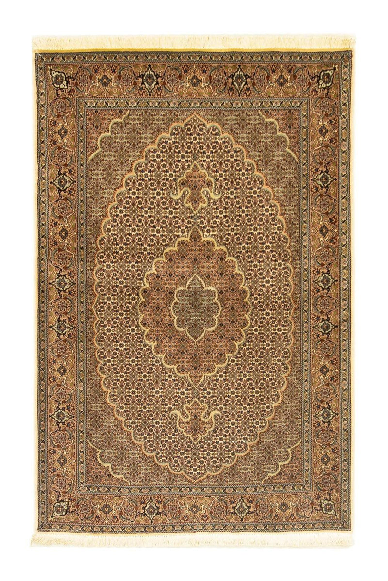 Alfombra Persa - Tabriz - Real - 158 x 105 cm - beige