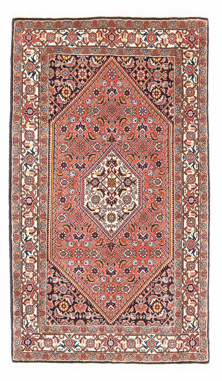 Alfombra persa - Bidjar - 150 x 81 cm - rojo claro